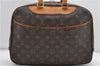 Authentic Louis Vuitton Monogram Deauville Hand Bag M47270 LV 9104C