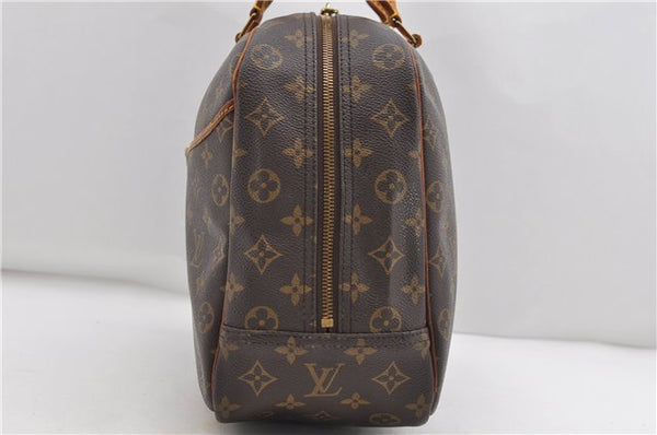 Authentic Louis Vuitton Monogram Deauville Hand Bag M47270 LV 9104C