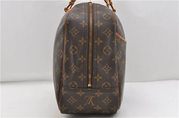 Authentic Louis Vuitton Monogram Deauville Hand Bag M47270 LV 9104C