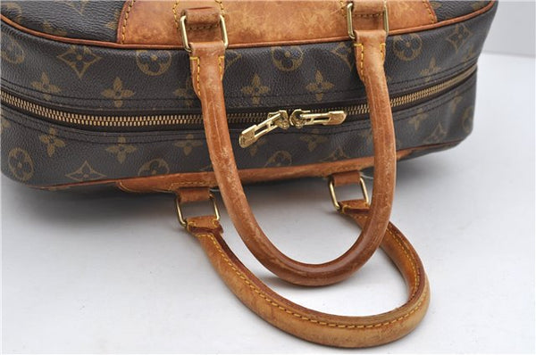 Authentic Louis Vuitton Monogram Deauville Hand Bag M47270 LV 9104C
