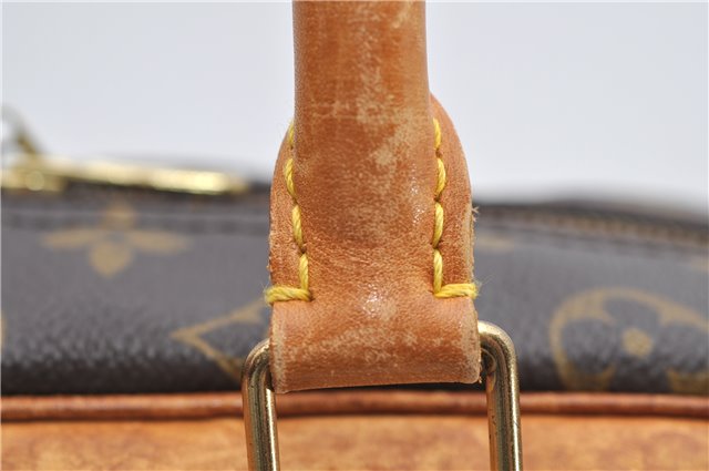 Authentic Louis Vuitton Monogram Deauville Hand Bag M47270 LV 9104C