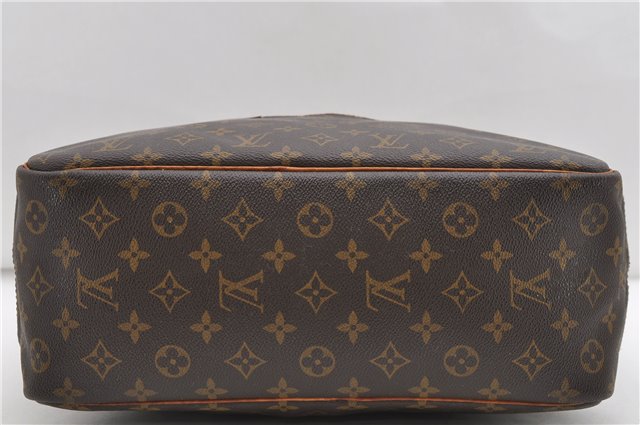 Authentic Louis Vuitton Monogram Deauville Hand Bag M47270 LV 9104C