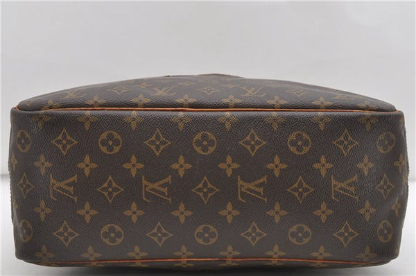 Authentic Louis Vuitton Monogram Deauville Hand Bag M47270 LV 9104C