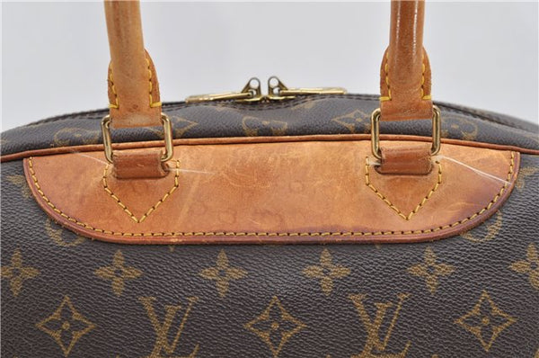 Authentic Louis Vuitton Monogram Deauville Hand Bag M47270 LV 9104C