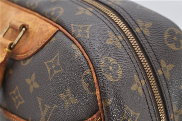 Authentic Louis Vuitton Monogram Deauville Hand Bag M47270 LV 9104C