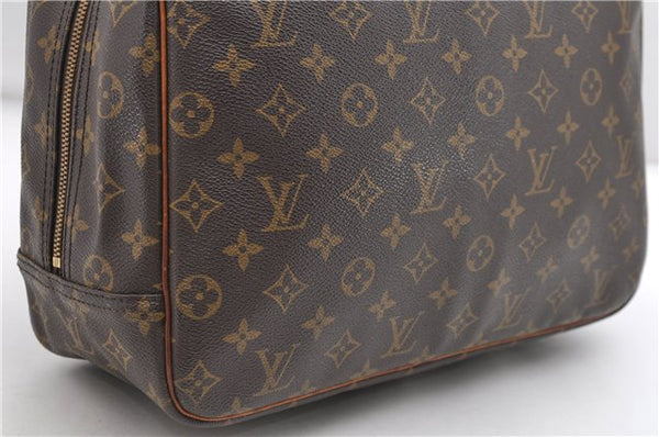 Authentic Louis Vuitton Monogram Deauville Hand Bag M47270 LV 9104C