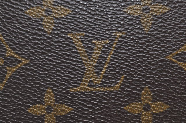 Authentic Louis Vuitton Monogram Deauville Hand Bag M47270 LV 9104C