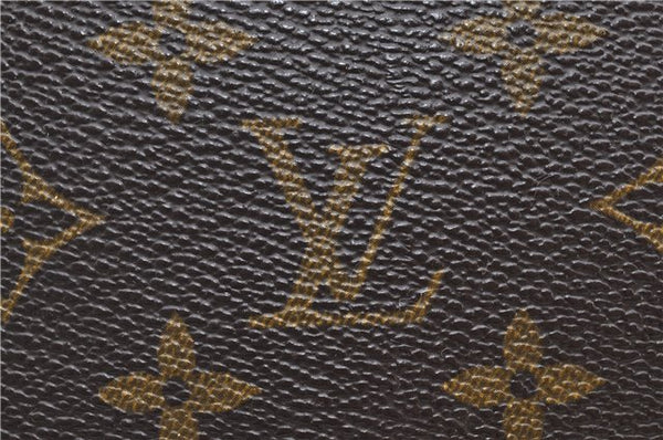 Authentic Louis Vuitton Monogram Deauville Hand Bag M47270 LV 9104C