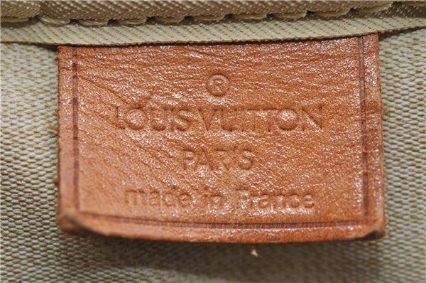 Authentic Louis Vuitton Monogram Deauville Hand Bag M47270 LV 9104C