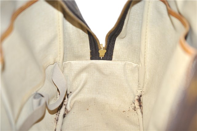 Authentic Louis Vuitton Monogram Deauville Hand Bag M47270 LV 9104C