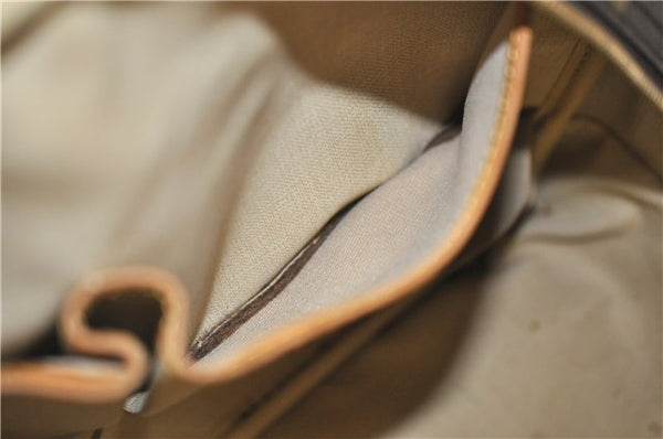 Authentic Louis Vuitton Monogram Deauville Hand Bag M47270 LV 9104C