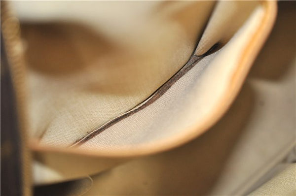 Authentic Louis Vuitton Monogram Deauville Hand Bag M47270 LV 9104C