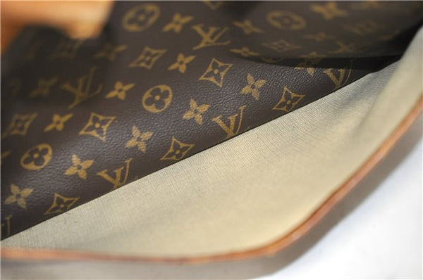 Authentic Louis Vuitton Monogram Deauville Hand Bag M47270 LV 9104C