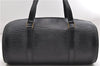 Authentic Louis Vuitton Epi Soufflot Hand Bag Black M52222 LV 9105D