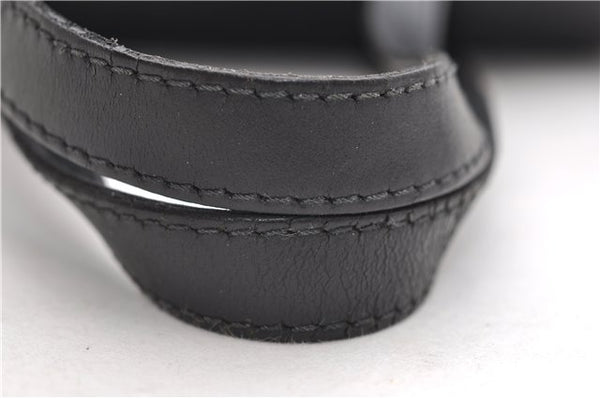 Authentic Louis Vuitton Epi Soufflot Hand Bag Black M52222 LV 9105D