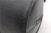Authentic Louis Vuitton Epi Soufflot Hand Bag Black M52222 LV 9105D