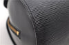 Authentic Louis Vuitton Epi Soufflot Hand Bag Black M52222 LV 9105D
