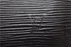 Authentic Louis Vuitton Epi Soufflot Hand Bag Black M52222 LV 9105D