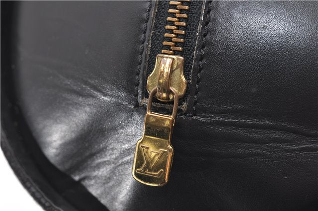 Authentic Louis Vuitton Epi Soufflot Hand Bag Black M52222 LV 9105D