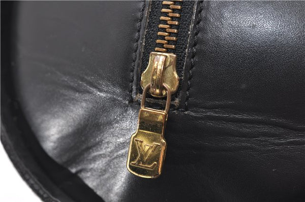 Authentic Louis Vuitton Epi Soufflot Hand Bag Black M52222 LV 9105D