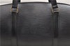 Authentic Louis Vuitton Epi Soufflot Hand Bag Black M52222 LV 9105D