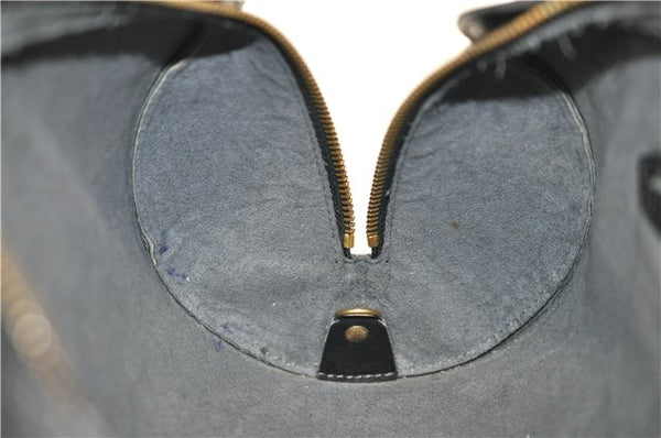Authentic Louis Vuitton Epi Soufflot Hand Bag Black M52222 LV 9105D