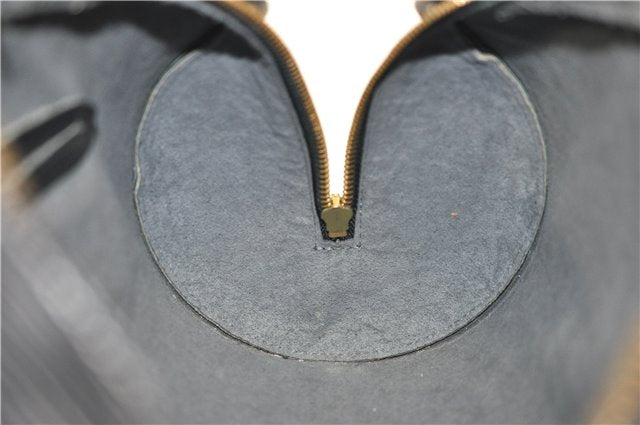 Authentic Louis Vuitton Epi Soufflot Hand Bag Black M52222 LV 9105D