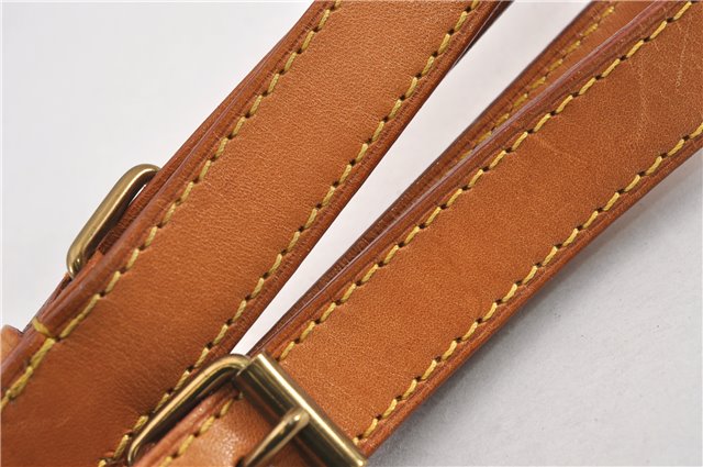 Authentic Louis Vuitton Leather Shoulder Strap Beige 22.8-25.6