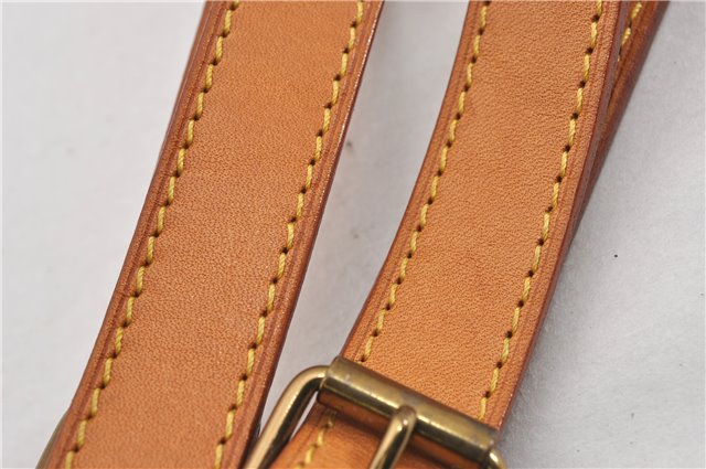 Authentic Louis Vuitton Leather Shoulder Strap Beige 22.8-25.6