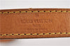 Authentic Louis Vuitton Leather Shoulder Strap Beige 22.8-25.6" LV 9105F