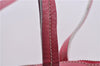 Authentic PRADA Nylon Leather 2Way Shoulder Hand Tote Bag Pink 9106D