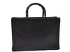 Authentic GUCCI Bamboo 2Way Tote Hand Bag Leather 0021034 Black 9107D