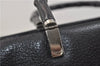 Authentic GUCCI Bamboo 2Way Tote Hand Bag Leather 0021034 Black 9107D