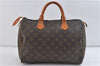 Authentic Louis Vuitton Monogram Speedy 30 Hand Bag M41526 LV 9111C