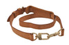 Authentic Louis Vuitton Leather Shoulder Strap Beige 35-46.1" LV 9114D