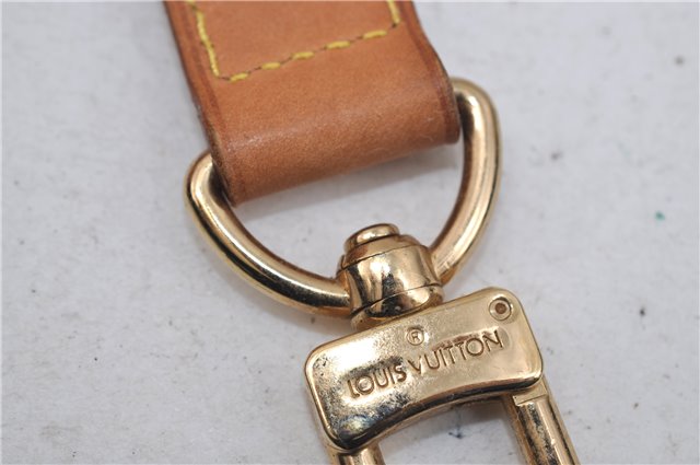 Authentic Louis Vuitton Leather Shoulder Strap Beige 35-46.1