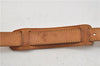Authentic Louis Vuitton Leather Shoulder Strap Beige 35-46.1" LV 9114D