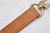 Authentic Louis Vuitton Leather Shoulder Strap Beige 35-46.1" LV 9114D