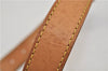 Authentic Louis Vuitton Leather Shoulder Strap Beige 35-46.1" LV 9114D