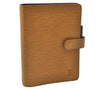 Authentic Louis Vuitton Epi Agenda MM Day Planner Cover Yellow R20049 LV 9115D