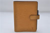 Authentic Louis Vuitton Epi Agenda MM Day Planner Cover Yellow R20049 LV 9115D