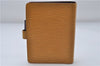 Authentic Louis Vuitton Epi Agenda MM Day Planner Cover Yellow R20049 LV 9115D