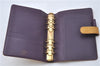 Authentic Louis Vuitton Epi Agenda MM Day Planner Cover Yellow R20049 LV 9115D
