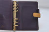 Authentic Louis Vuitton Epi Agenda MM Day Planner Cover Yellow R20049 LV 9115D