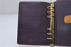 Authentic Louis Vuitton Epi Agenda MM Day Planner Cover Yellow R20049 LV 9115D