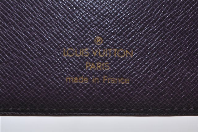 Authentic Louis Vuitton Epi Agenda MM Day Planner Cover Yellow R20049 LV 9115D