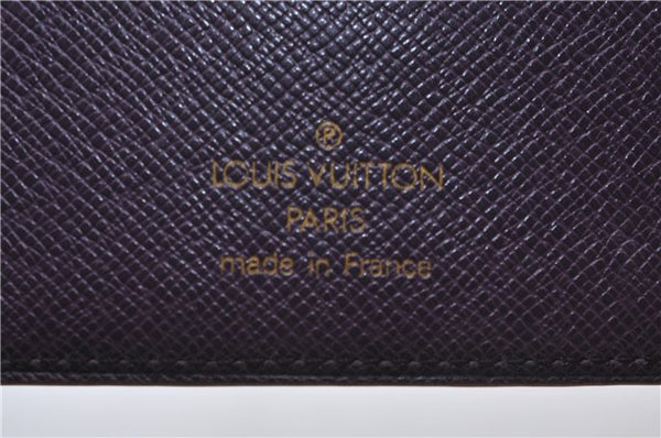 Authentic Louis Vuitton Epi Agenda MM Day Planner Cover Yellow R20049 LV 9115D