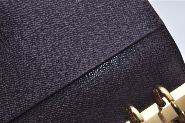 Authentic Louis Vuitton Epi Agenda MM Day Planner Cover Yellow R20049 LV 9115D