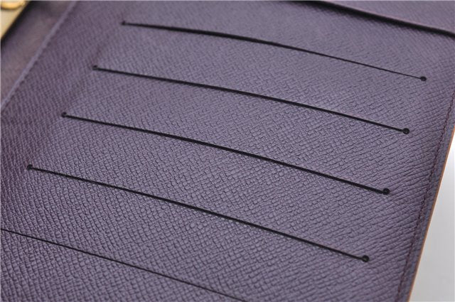 Authentic Louis Vuitton Epi Agenda MM Day Planner Cover Yellow R20049 LV 9115D