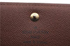 Authentic Louis Vuitton Monogram Porte Tresor Etui Papier Wallet M61202 LV 9118C